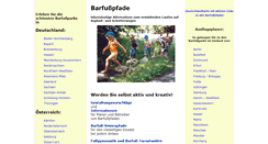 Desktop Screenshot of barfusspark.info